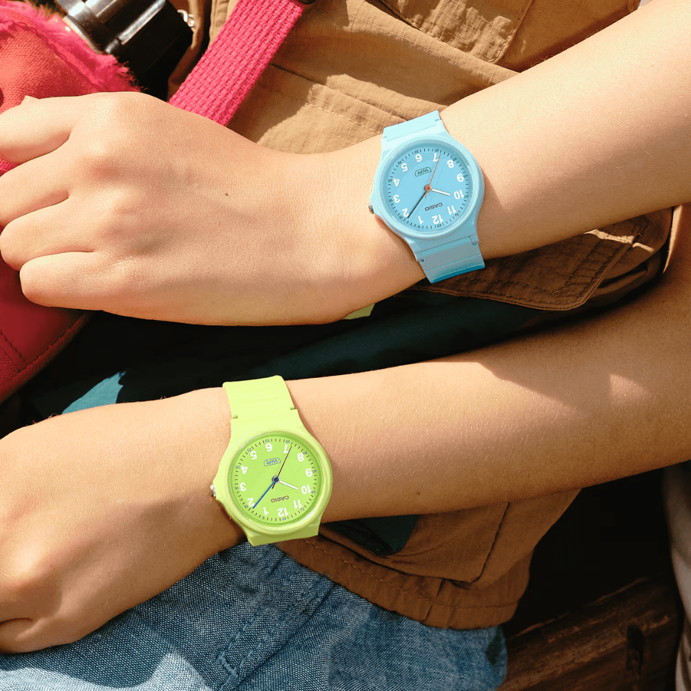 RELOJ CASIO LQ-24B-3BDF VERDE MUJER RESINA-2
