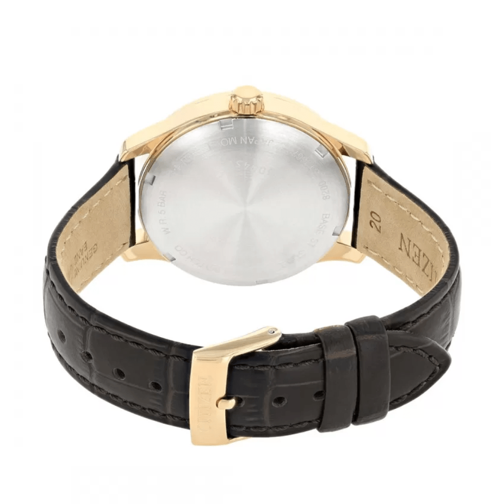 RELOJ CITIZEN BI5002-06E QUARTZ HOMBRE DORADO-3