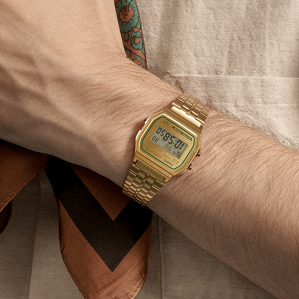 RELOJ CASIO A158WEGV-9ADF VINTAGE DORADO UNISEX-2