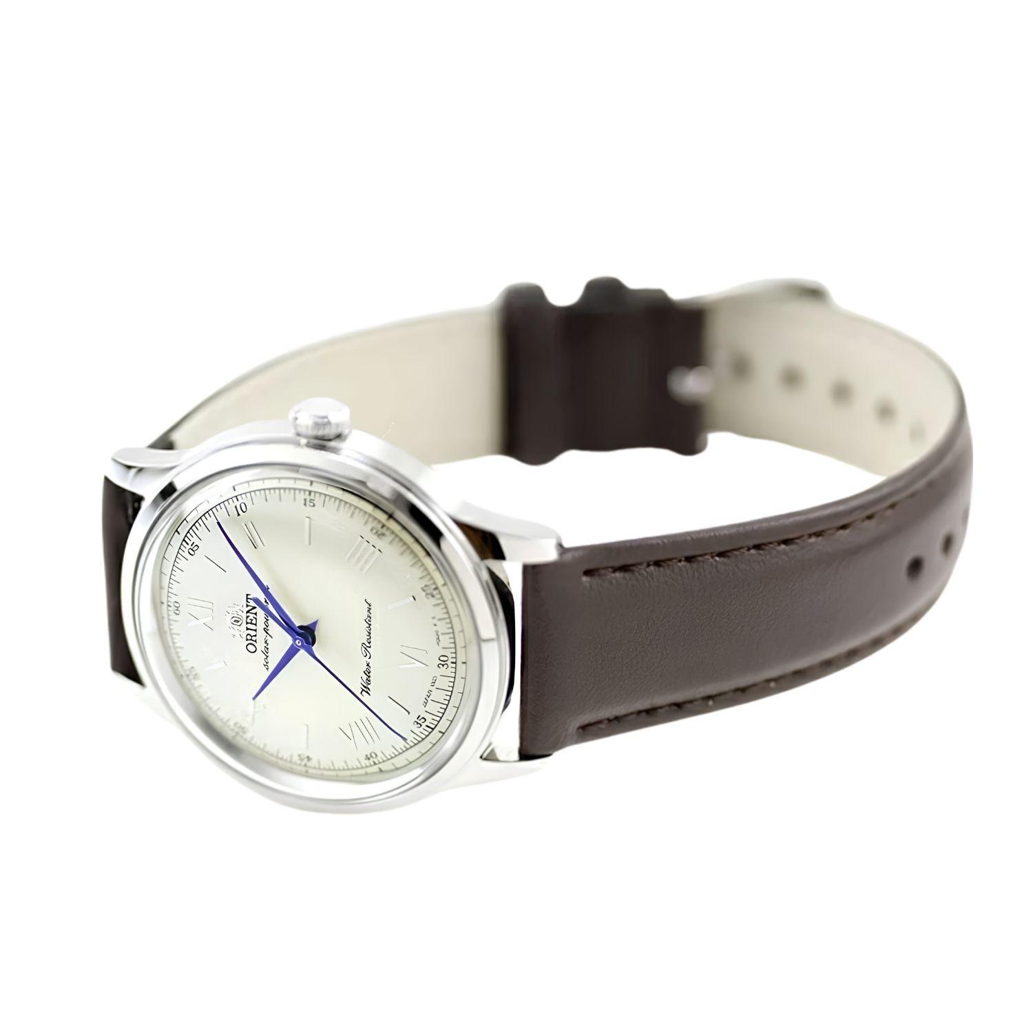 Reloj Orient Bambino RA-WK0003G10B Solar Quartz Clásico Plateado Hombre-4
