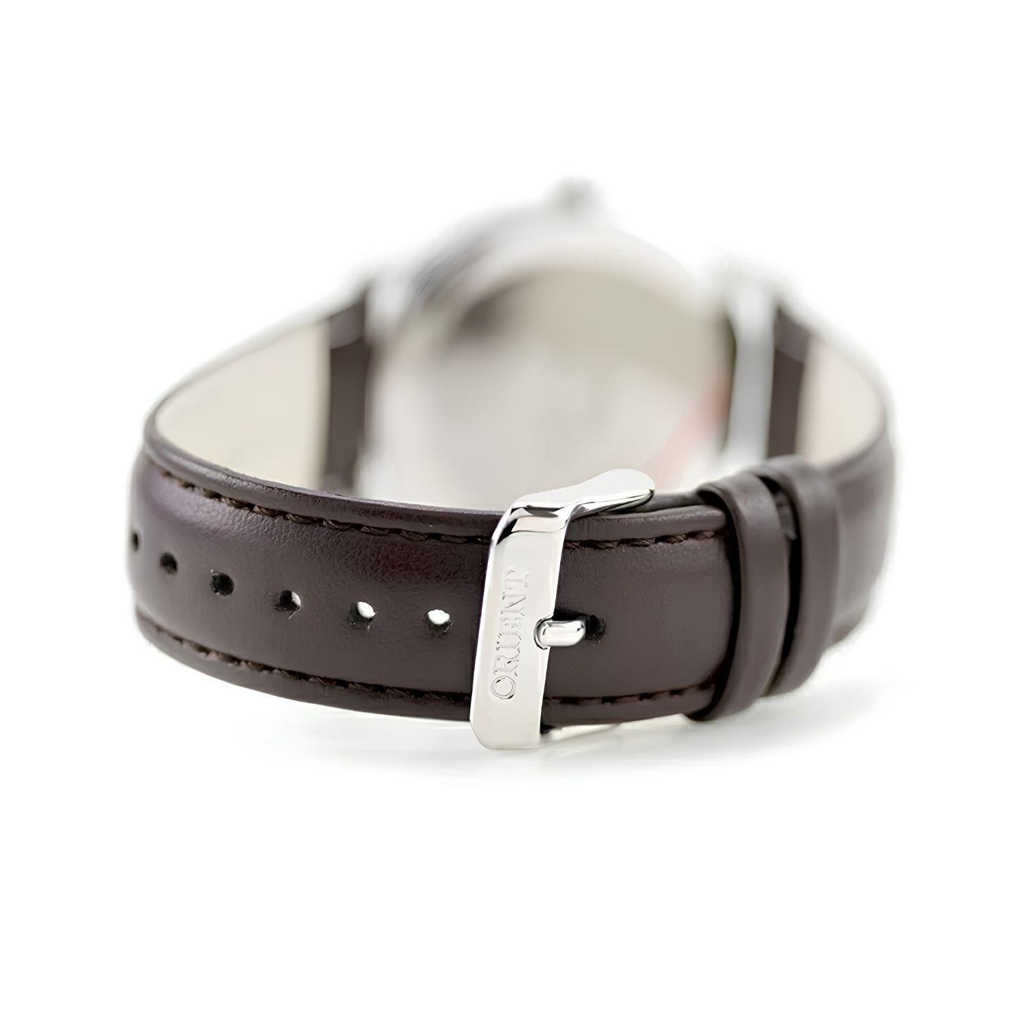 Reloj Orient Bambino RA-WK0003G10B Solar Quartz Clásico Plateado Hombre-6