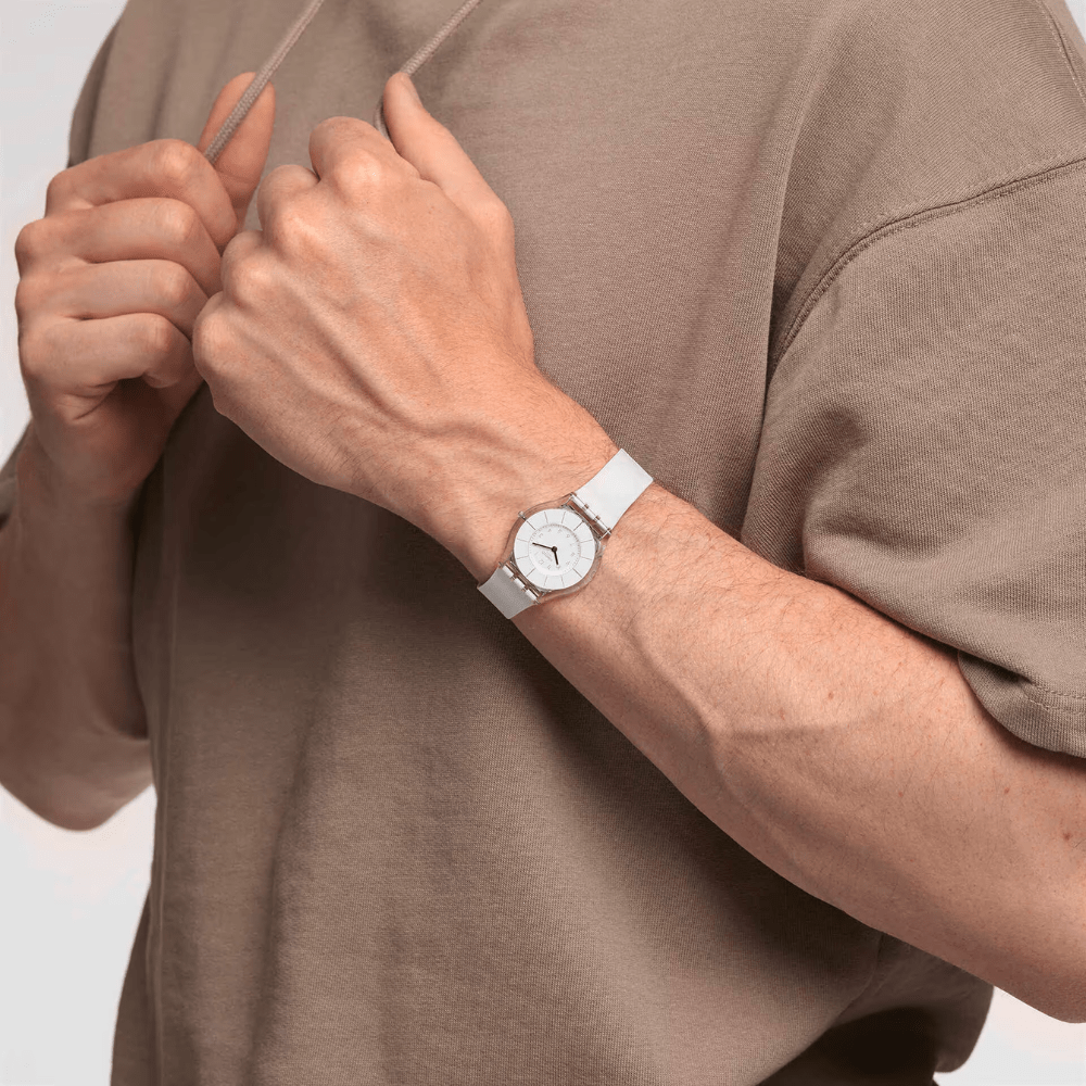 RELOJ SWATCH SS08K102-S14 WHITE CLASSINESS-2