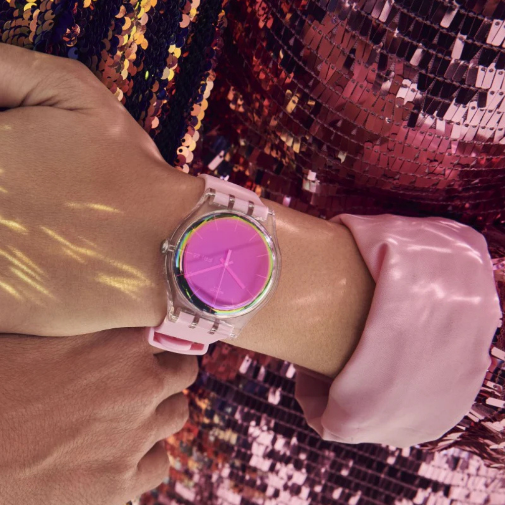 RELOJ SWATCH SUOK710 POLAROSE ROSADO UNISEX-1