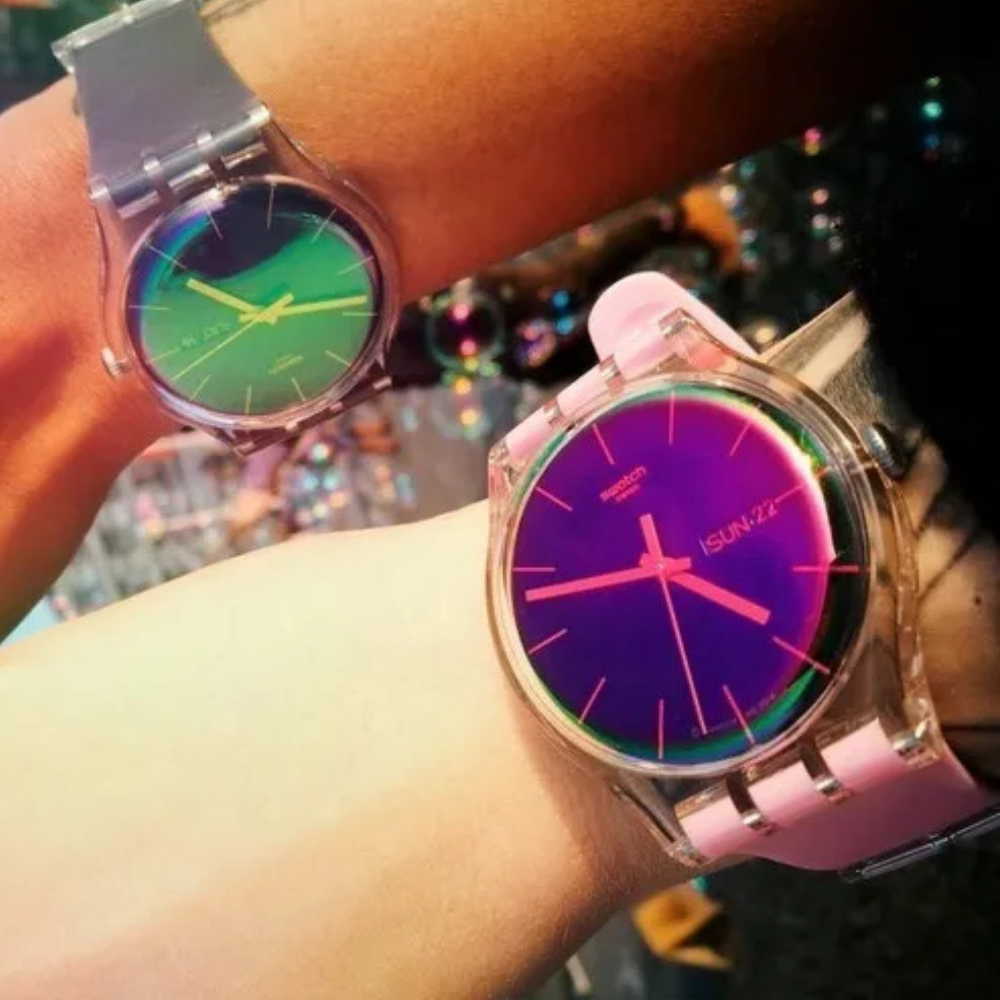 RELOJ SWATCH SUOK710 POLAROSE ROSADO UNISEX-5