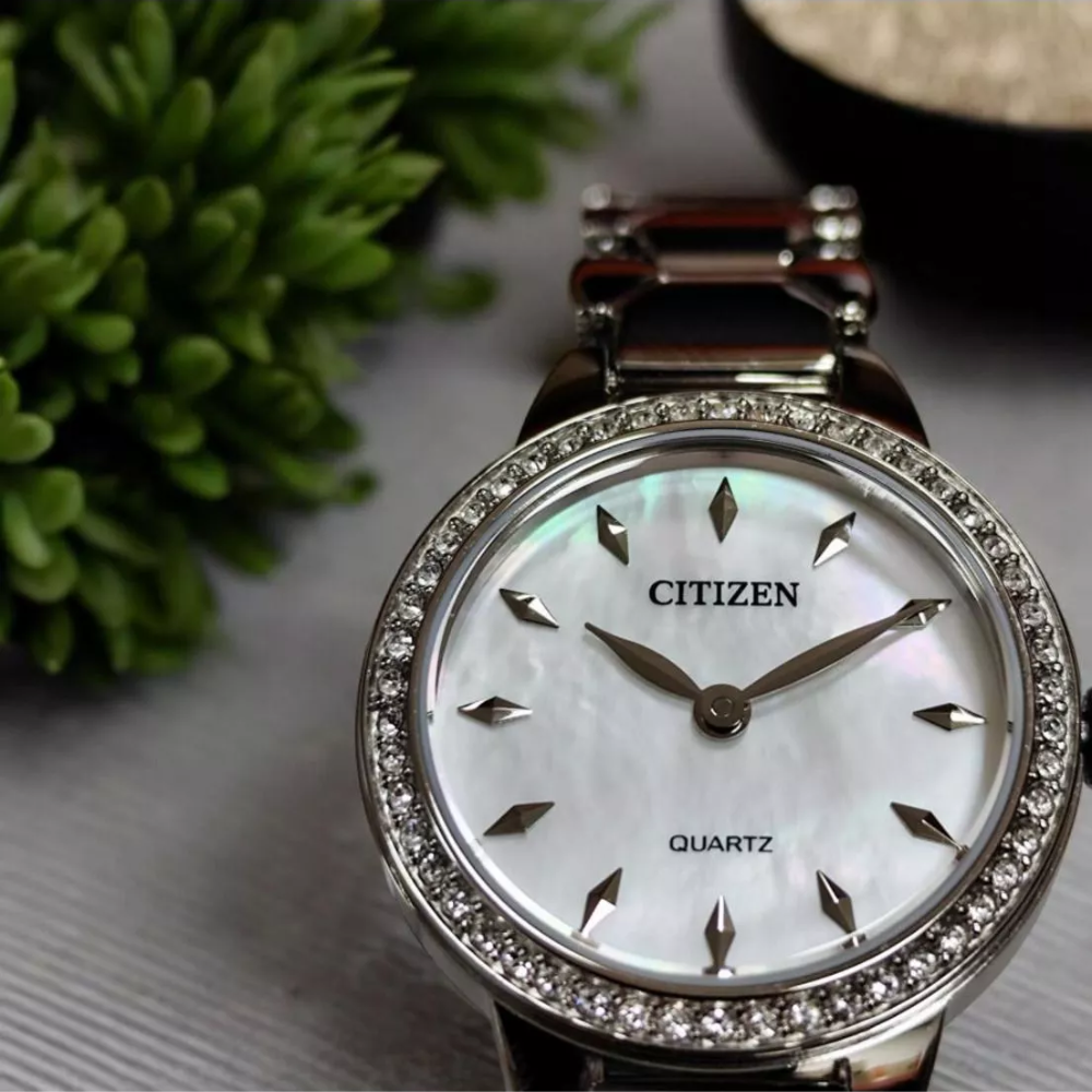 RELOJ CITIZEN EZ7010-56D MUJER QUARTZ PLATEADO-3