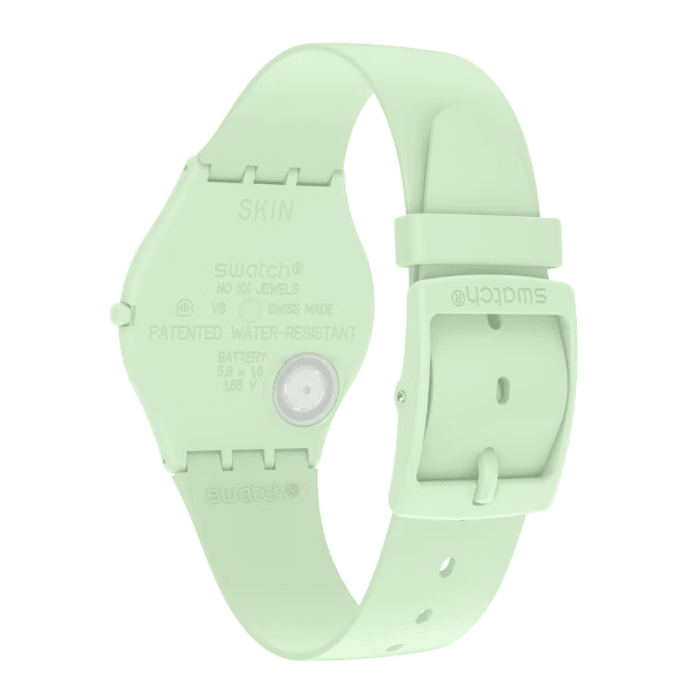 RELOJ SWATCH SS09G101 SKIN CLASSIC BIOCERAMIC VERDE UNISEX-5