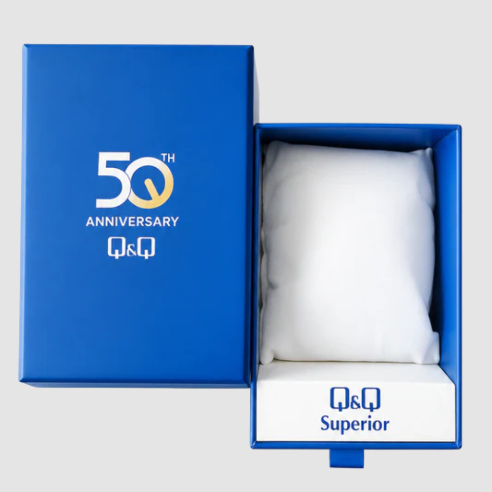RELOJ Q&Q S23A-506VK 50 ANIVERSARIO Q&Q AUTOMÁTICO PLATEADO HOMBRE-5