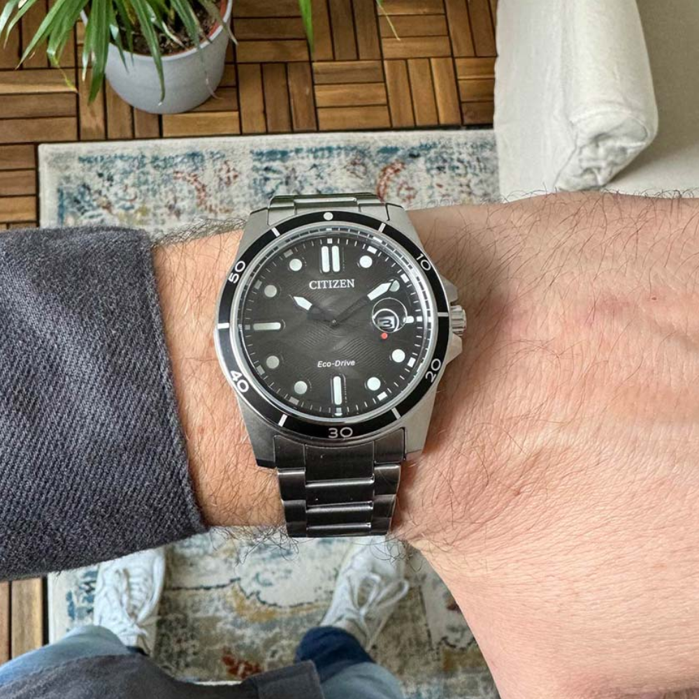 RELOJ CITIZEN AW1816-89E ECO-DRIVE PLATEADO HOMBRE-1