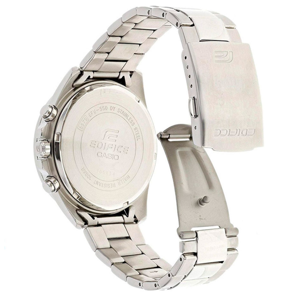 RELOJ CASIO EDIFICE EFV-550D-7AVUDF PLATEADO HOMBRE-4