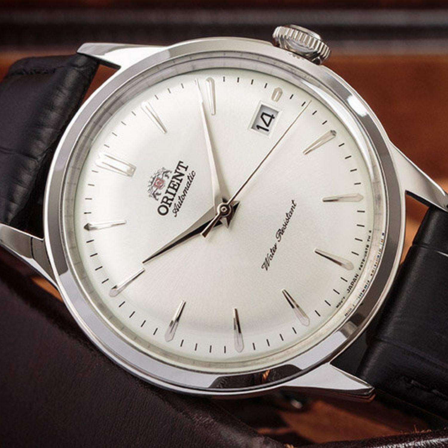 Reloj Orient Bambino RA-AC0M03S30B Version 7 Automático Clásico Plateado Hombre-1