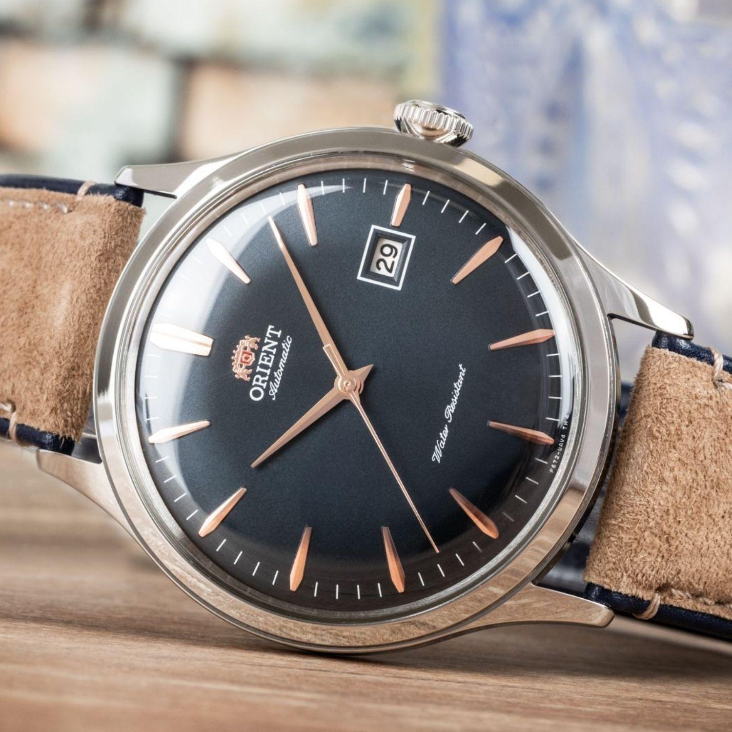 Reloj Orient Bambino RA-AC0P02L30B Automático Clásico Azul Hombre-4