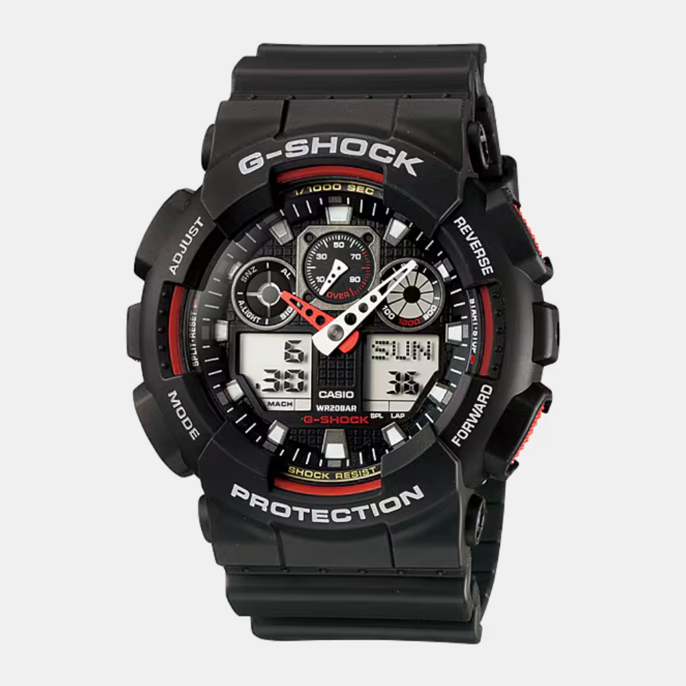 Reloj Casio G-Shock GA-100-1A4DR Análogo-Digital Táctico Hombre-0