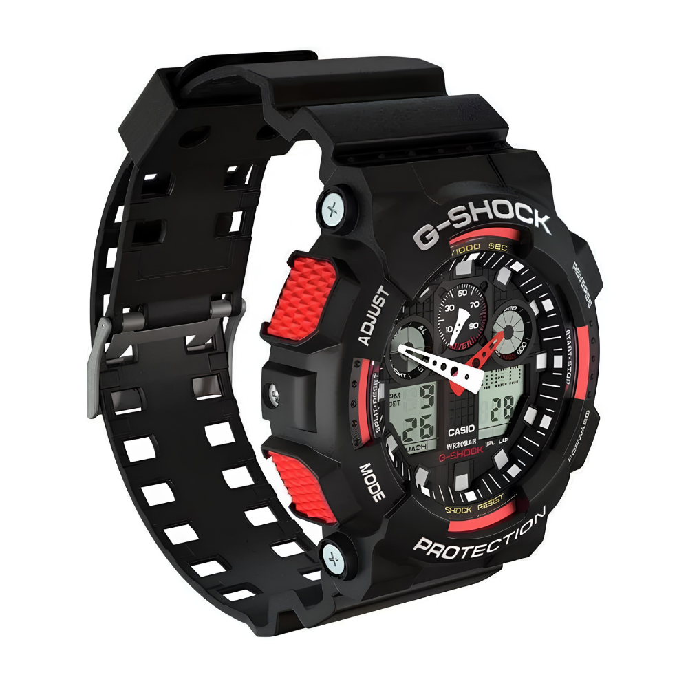Reloj Casio G-Shock GA-100-1A4DR Análogo-Digital Táctico Hombre-4