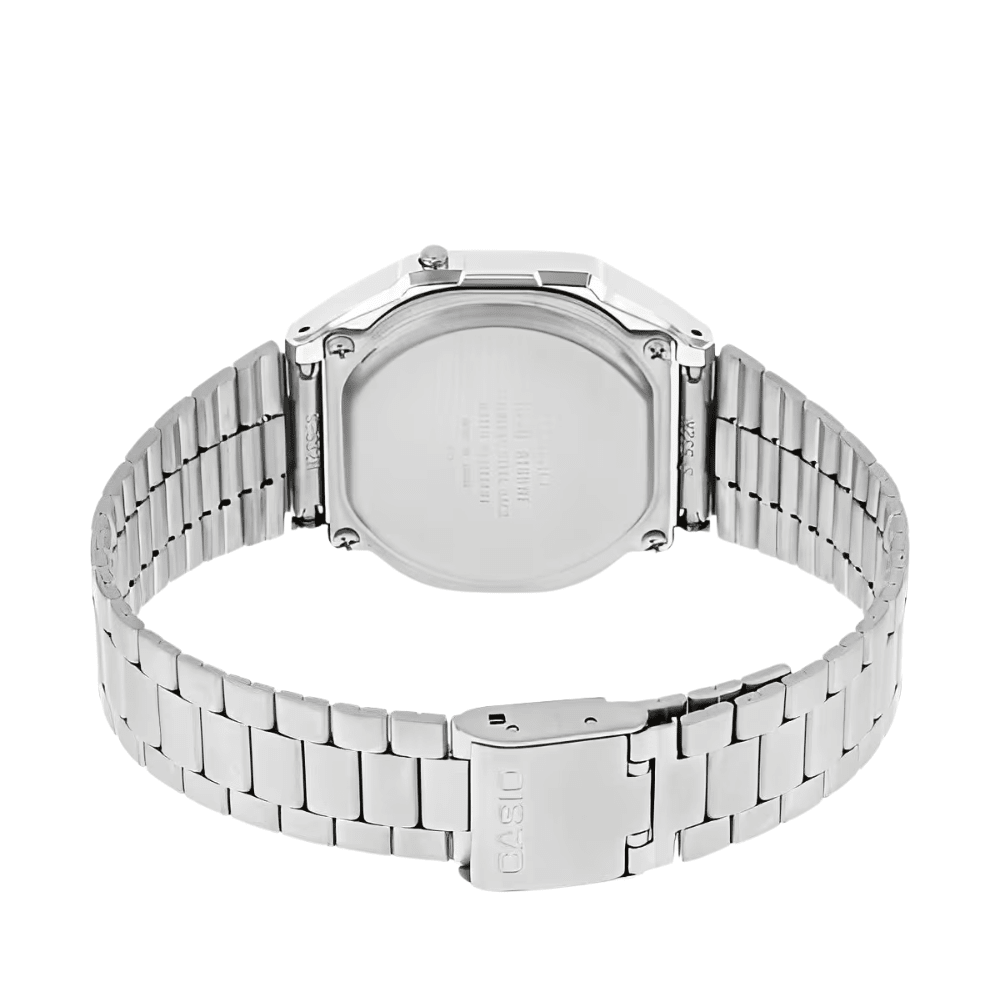 RELOJ CASIO A168WA-1WDF PLATEADO UNISEX-4