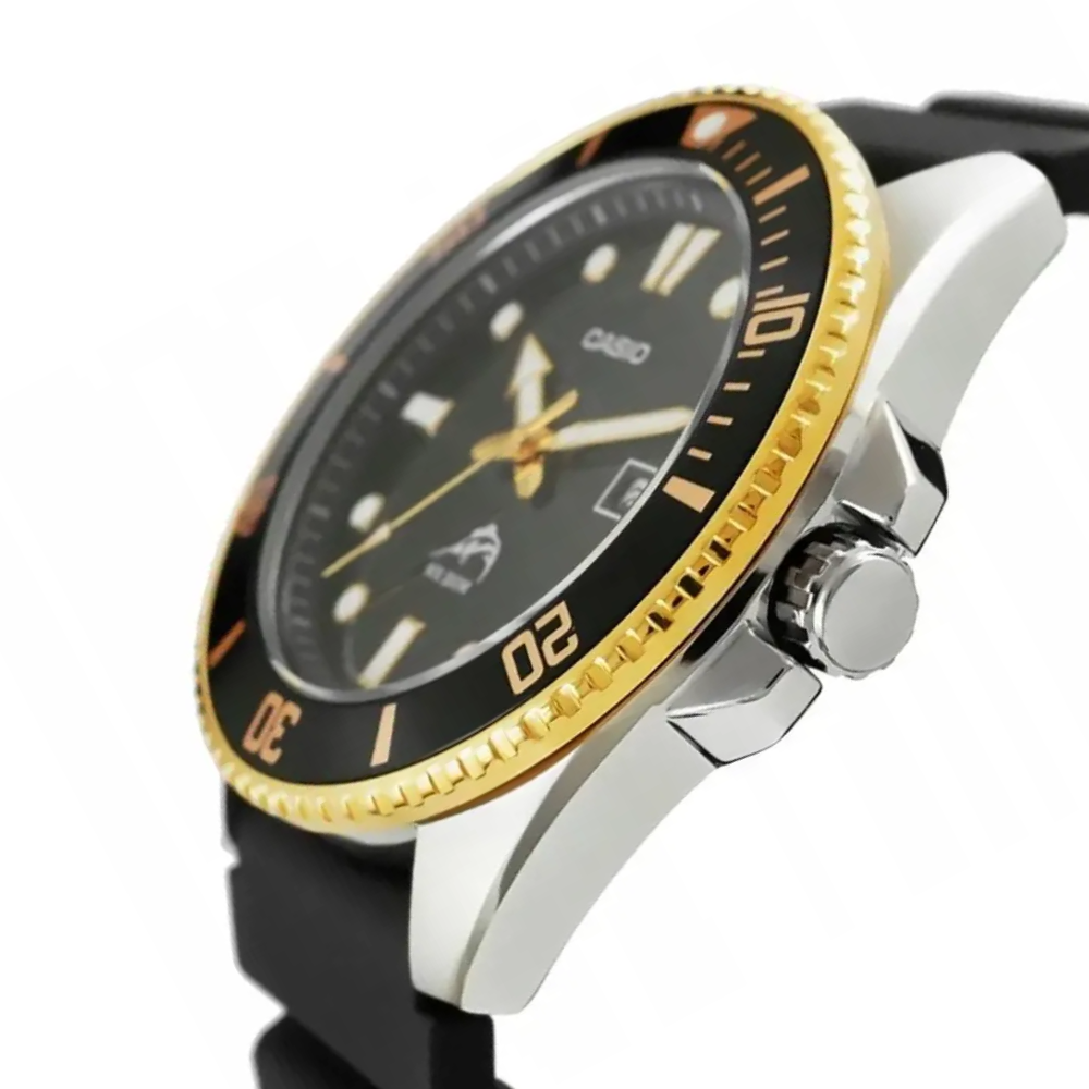 RELOJ CASIO MARLIN MDV-106G-1AVCF PLATEADO DORDADO-3
