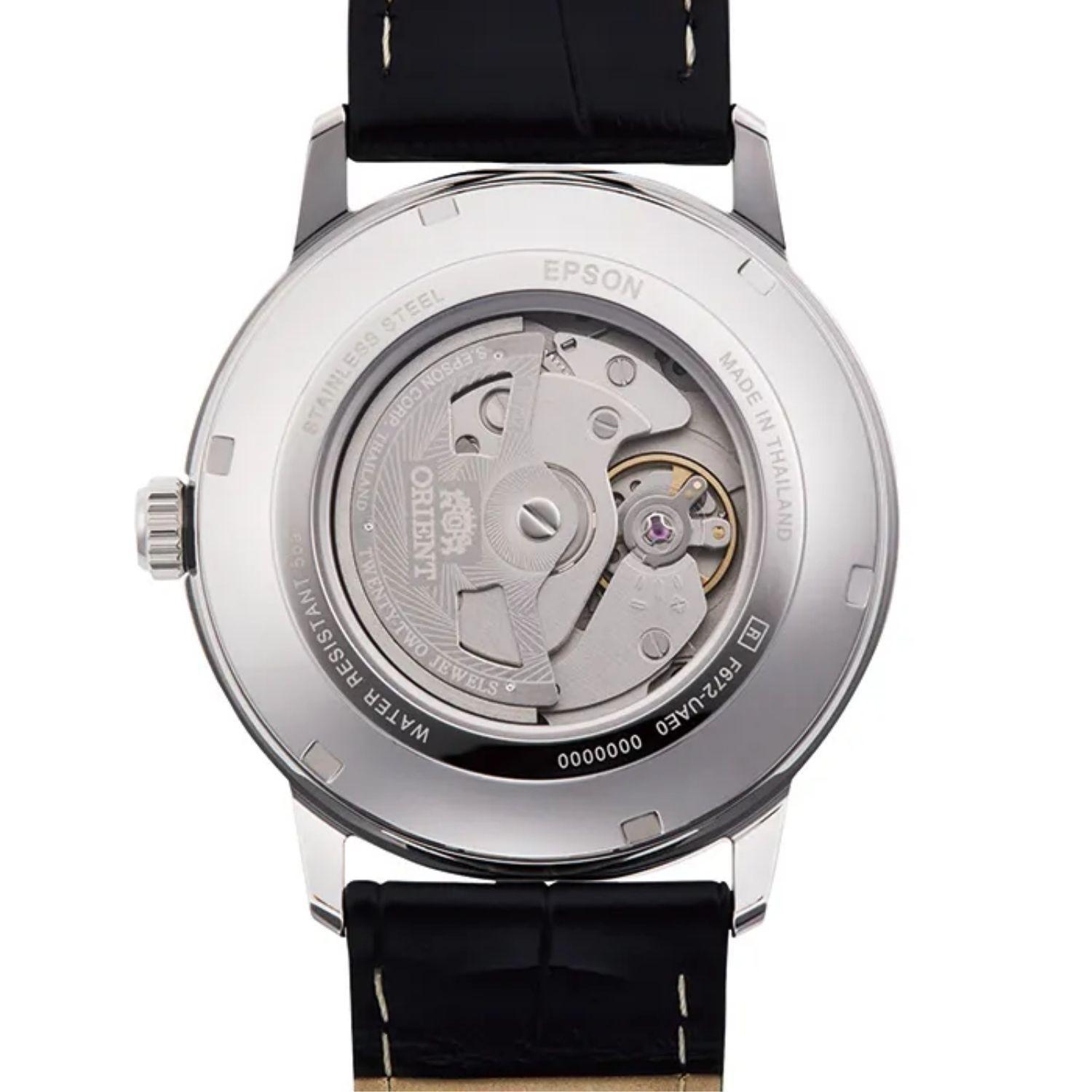 Reloj Orient Symphony III RA-AC0F07S30B Automático Clásico Plateado Hombre-3