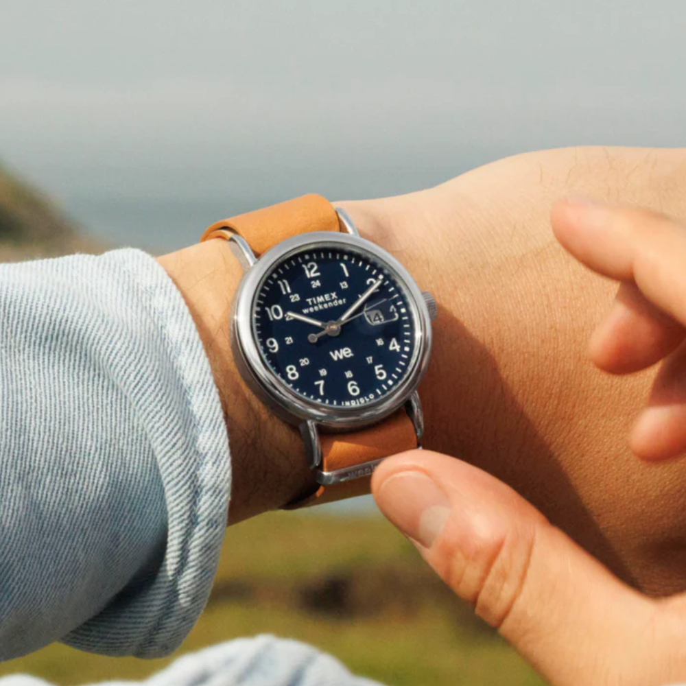  RELOJ TIMEX TW2W86800 WEEKENDER INDIGLO PLATEADO HOMBRE-4