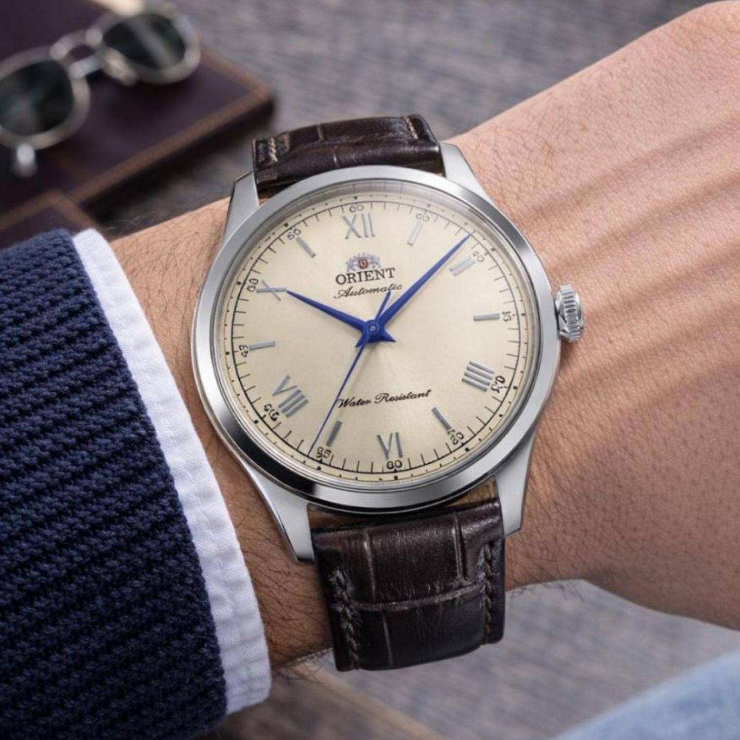 Reloj Orient Bambino RA-BB0003Y30B Automático Clásico Plateado Hombre-2