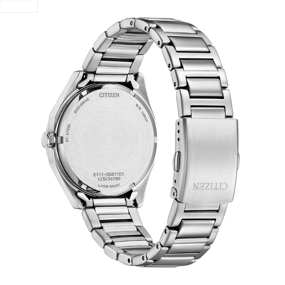 RELOJ CITIZEN BM7620-83A HOMBRE ECO-DRIVE PLATEADO DIAL BLANCO-4