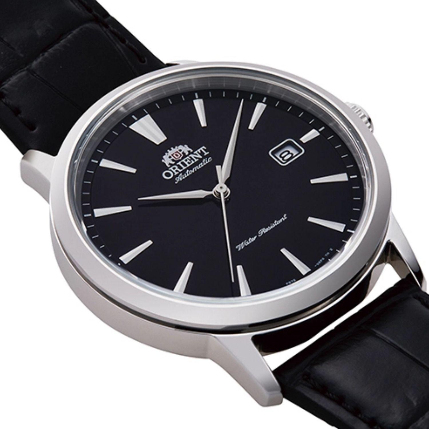 Reloj Orient Symphony III RA-AC0F05B30B Automático Clásico Plateado Negro Hombre-3