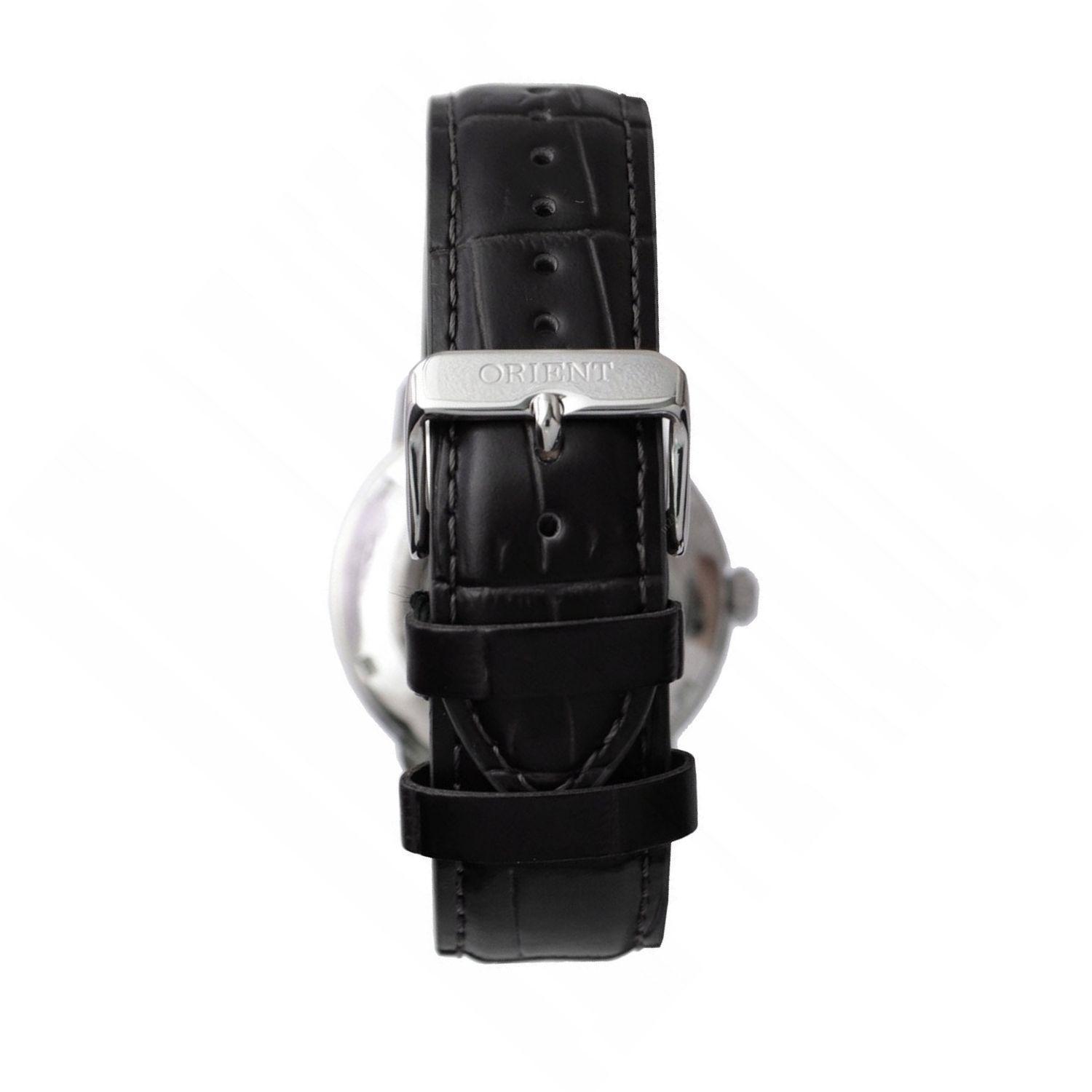Reloj Orient Symphony III RA-AC0F05B30B Automático Clásico Plateado Negro Hombre-5