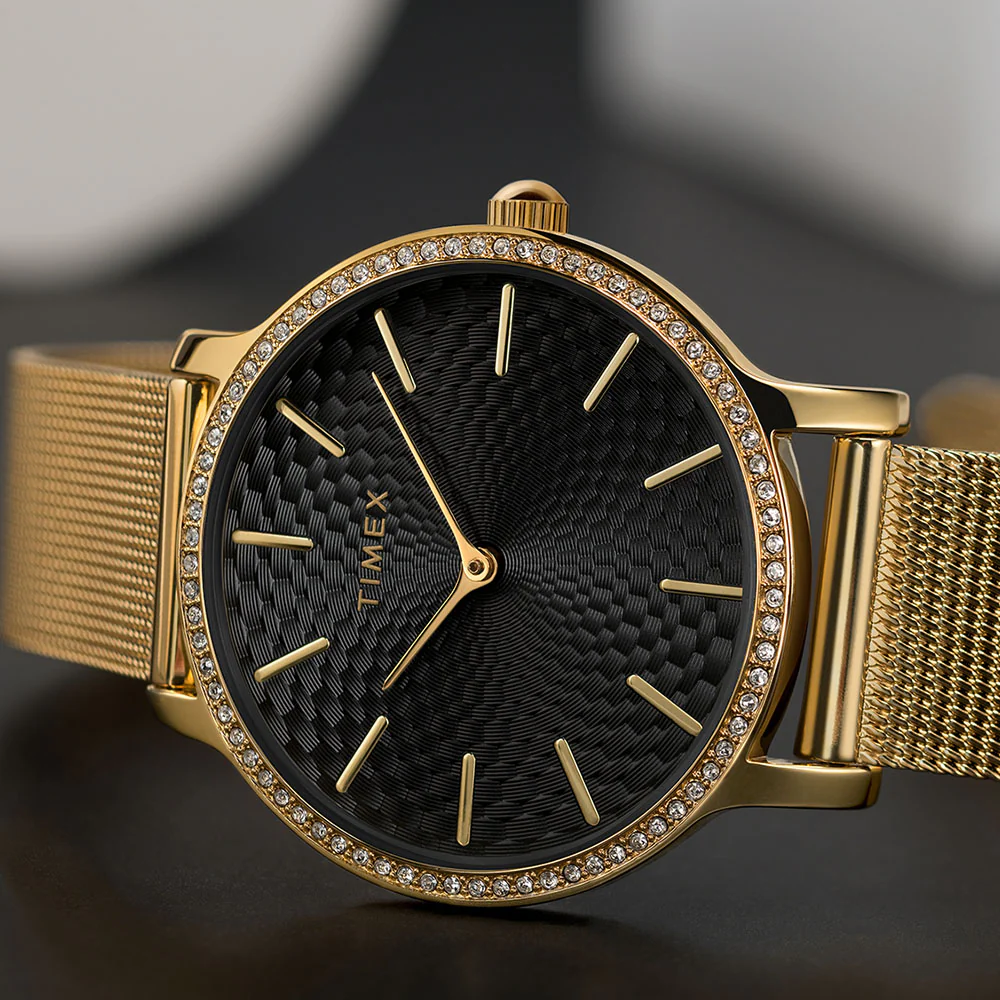 RELOJ TIMEX TW2V52300 TRANSCENT DORADO MUJER-5