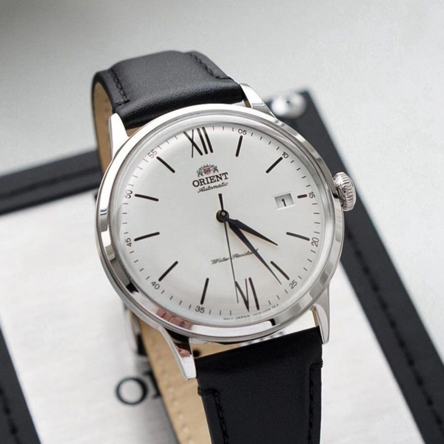 Reloj Orient Bambino RA-AC0022S30B Version 6 Automático Clásico Plateado Hombre-2