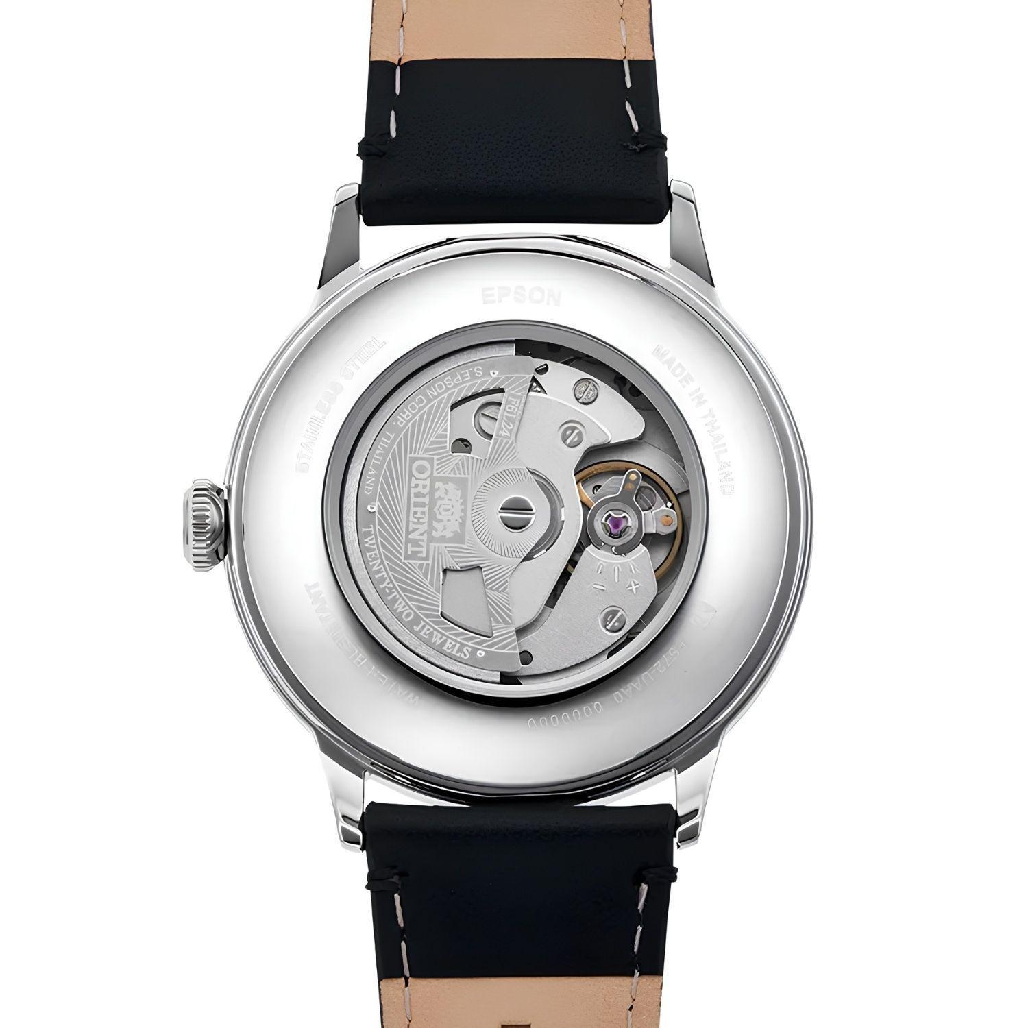 Reloj Orient Bambino RA-AC0022S30B Version 6 Automático Clásico Plateado Hombre-5