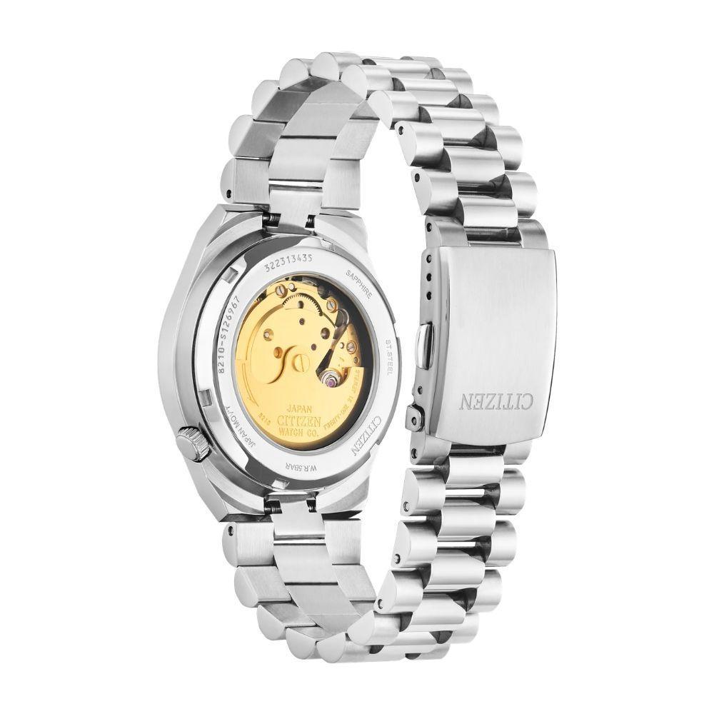 Reloj Citizen Tsuyosa NJ0150-56X Acero Plateado Automático Verde Hombre-5