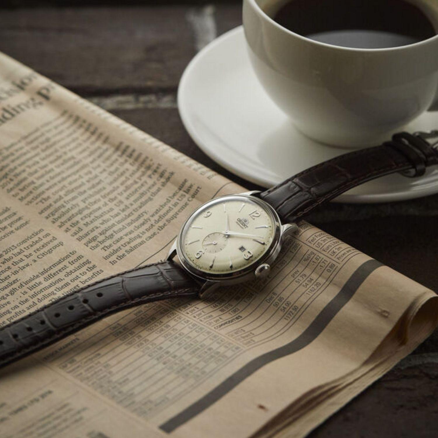 Reloj Orient Bambino RA-AP0002S30B Automático Clásico Plateado Hombre-3
