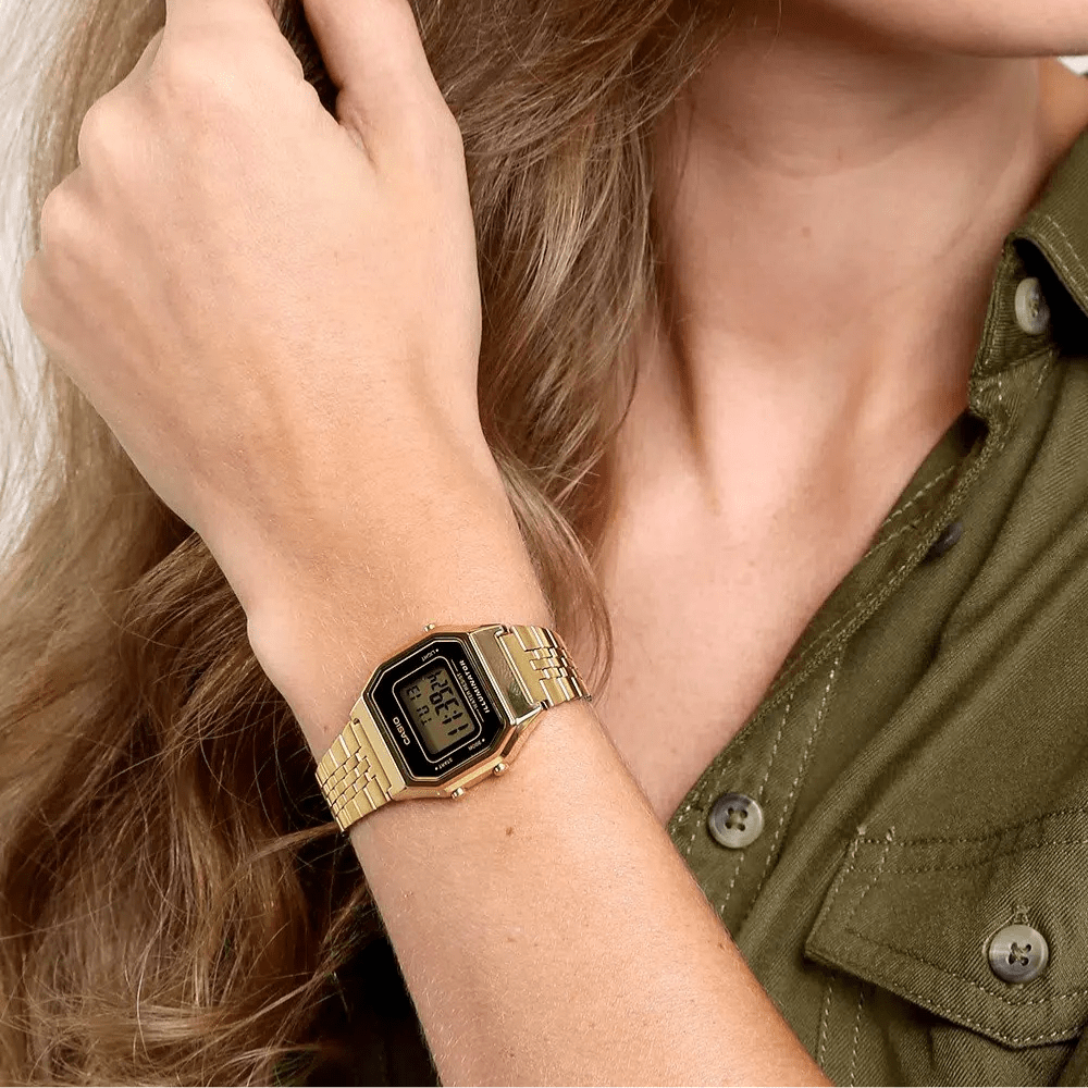 RELOJ CASIO LA680WGA-1DF VINTAGE DORADO MUJER-2