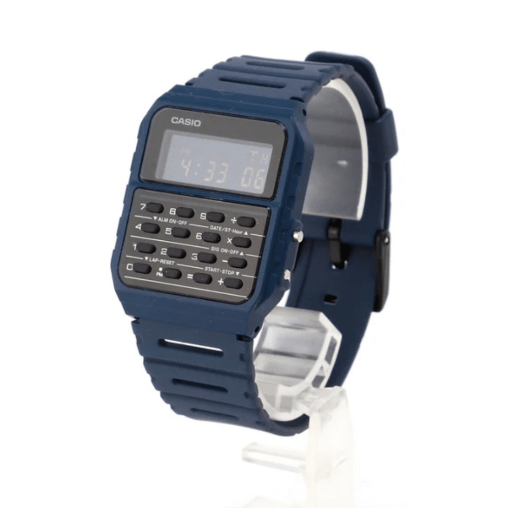 RELOJ CALCULADORA CASIO CA-53WF-2BDF AZUL UNISEX-3