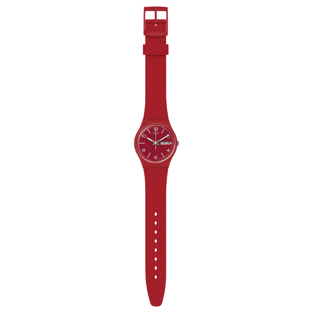 RELOJ SWATCH GR710 LAZERED ROJO UNISEX-2