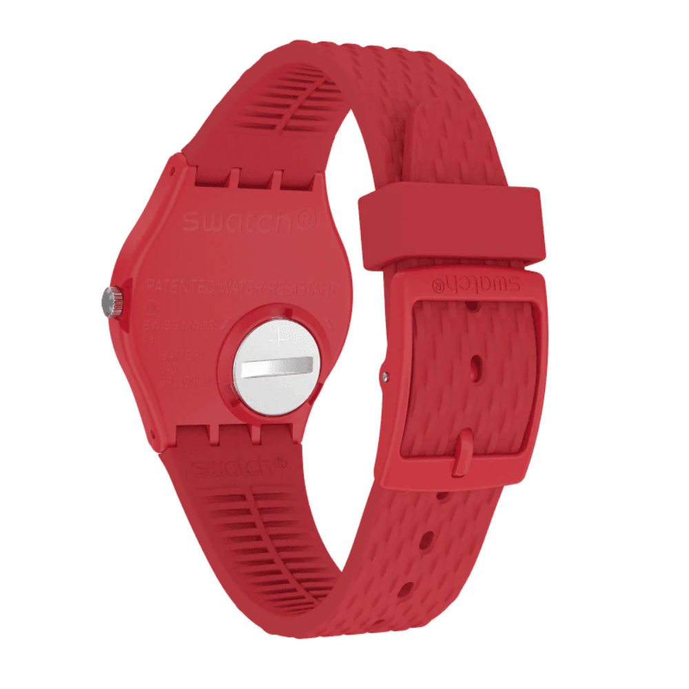 RELOJ SWATCH GR710 LAZERED ROJO UNISEX-4
