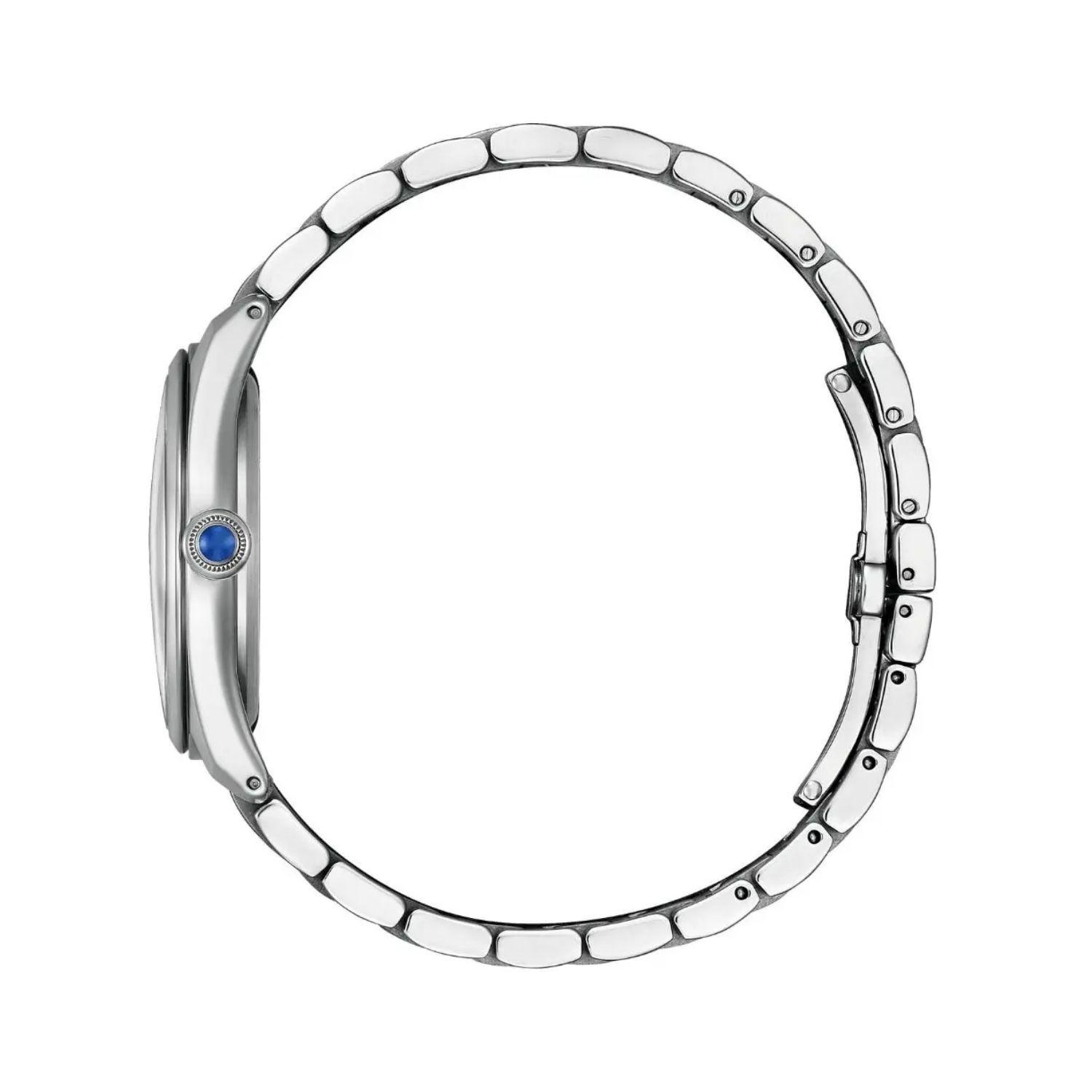 Reloj Citizen Eco-Drive EM1140-80D Plateado Nácar Acero Mujer-6