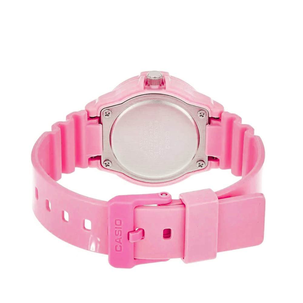 RELOJ CASIO LRW-200H-4E4VDF ROSADO RESINA MUJER ANALOGO-2