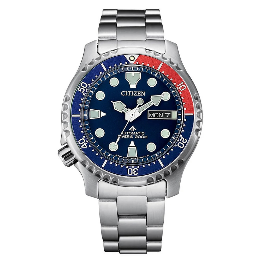 RELOJ CITIZEN NY0086-83L PROMASTER MARINE AUTOMATICO DIVER'S PLATEADO-0