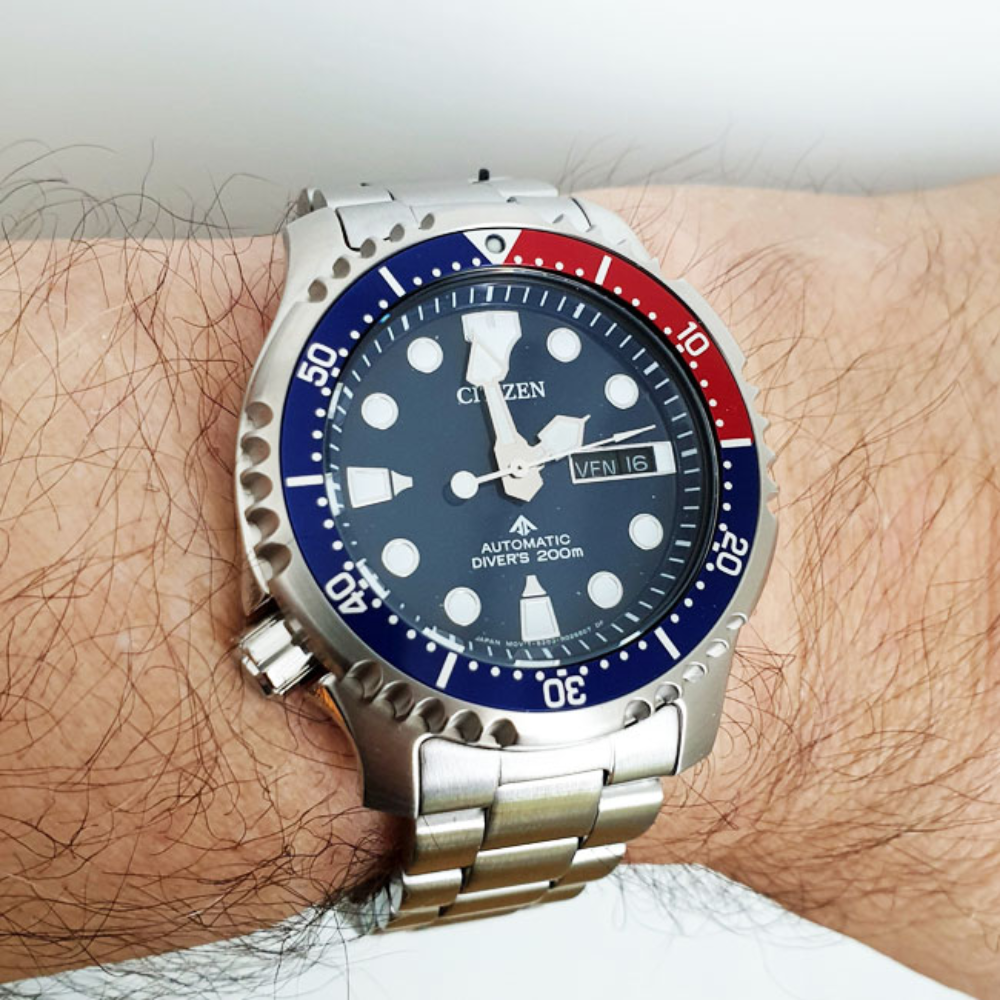 RELOJ CITIZEN NY0086-83L PROMASTER MARINE AUTOMATICO DIVER'S PLATEADO-1