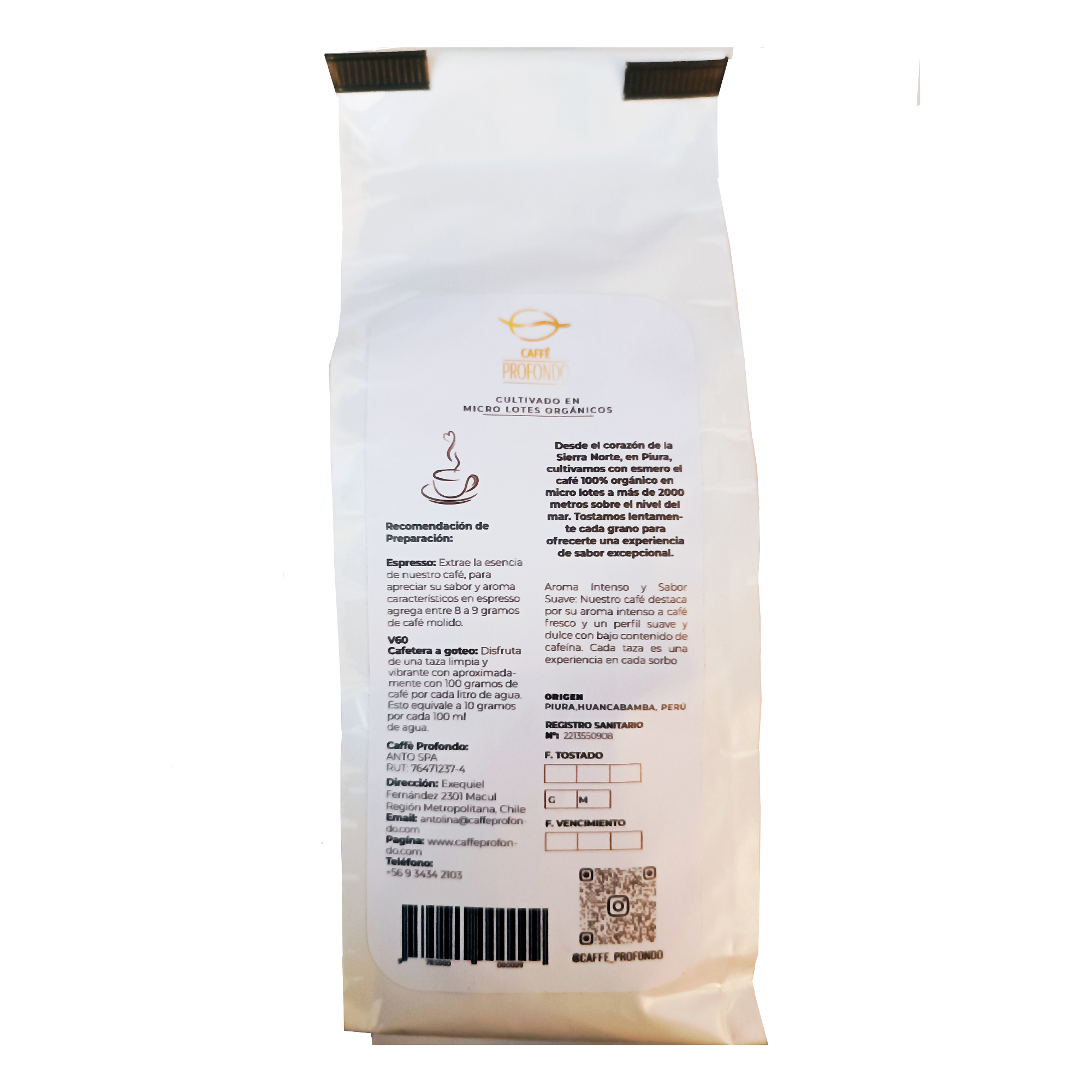 Café Molido Rose Élite Bourbon Rosado 250g ,Caffe Profondo-2