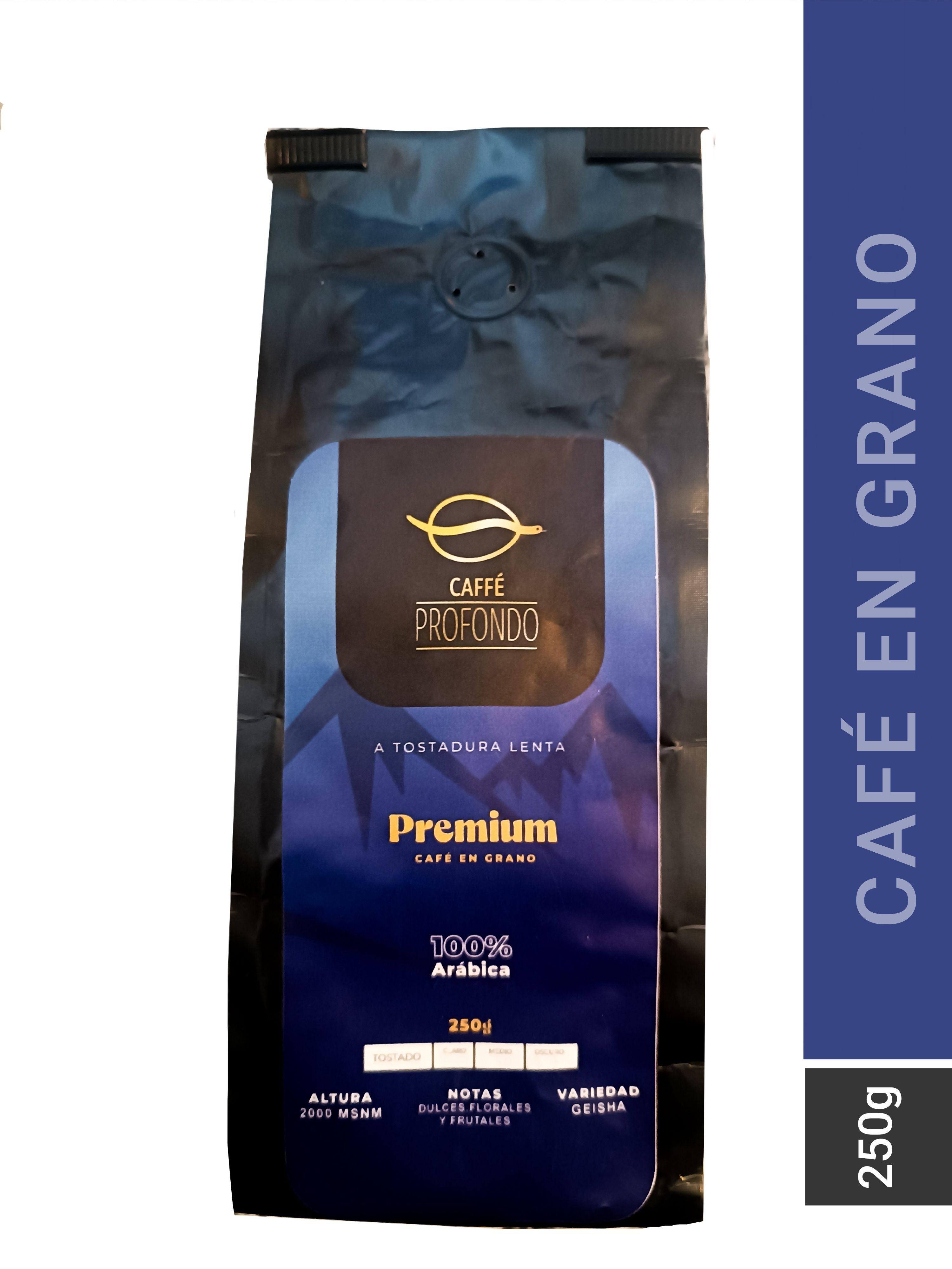 Café en Grano Premium Geisha 250g Caffe Profondo-0