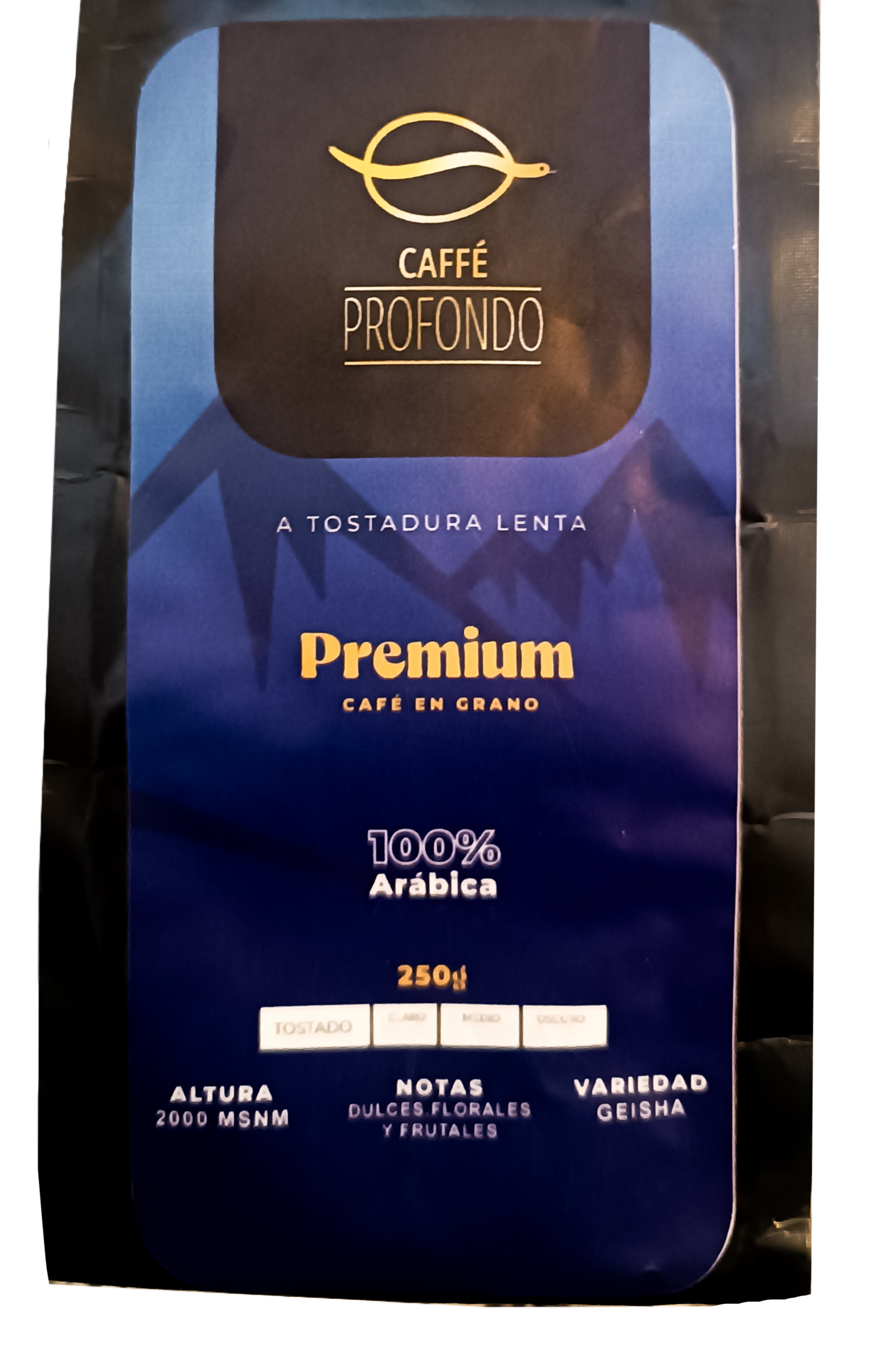 Café en Grano Premium Geisha 250g Caffe Profondo-1