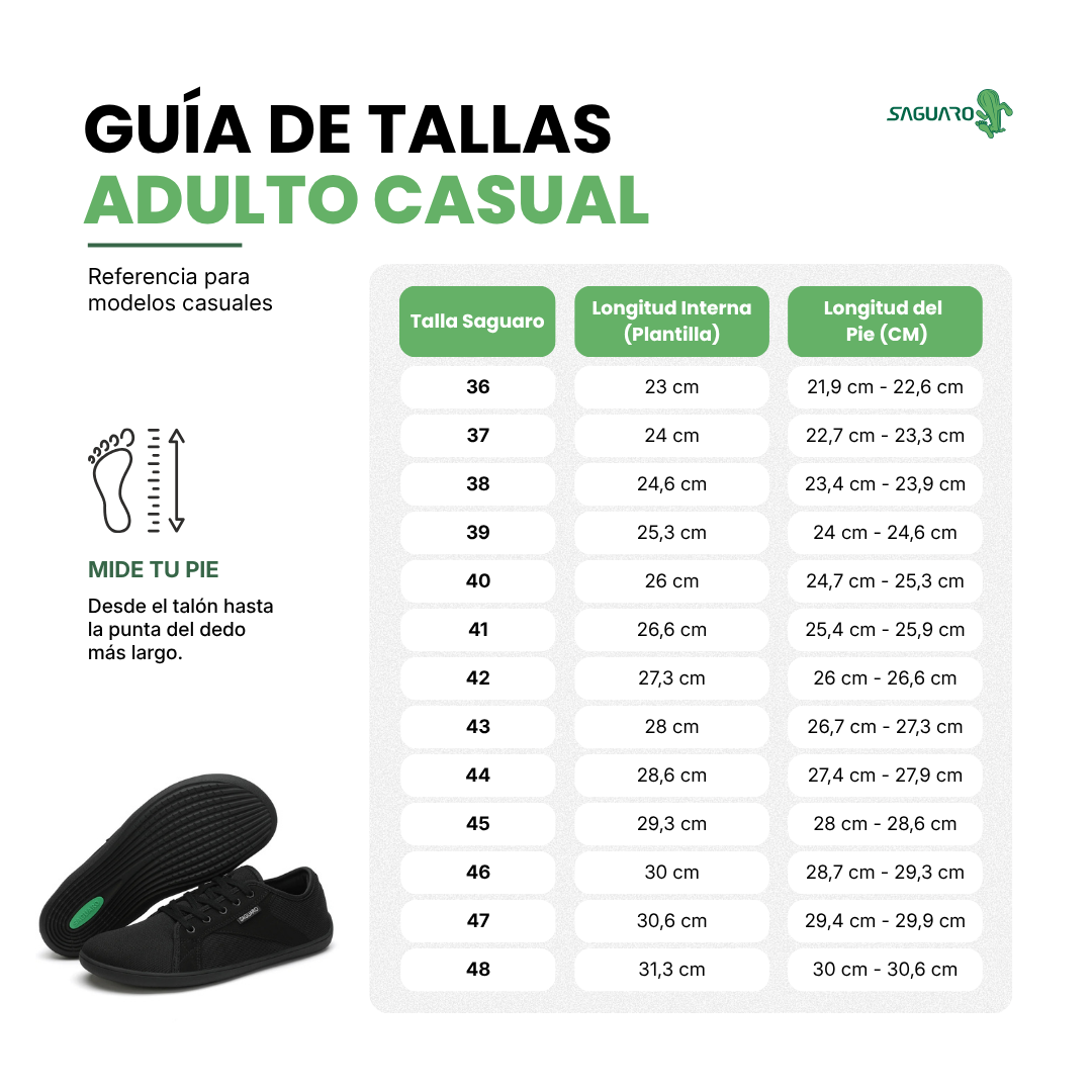 Zapatillas Barefoot Saguaro Stellar 2 Urbanas Hombre Mujer-4