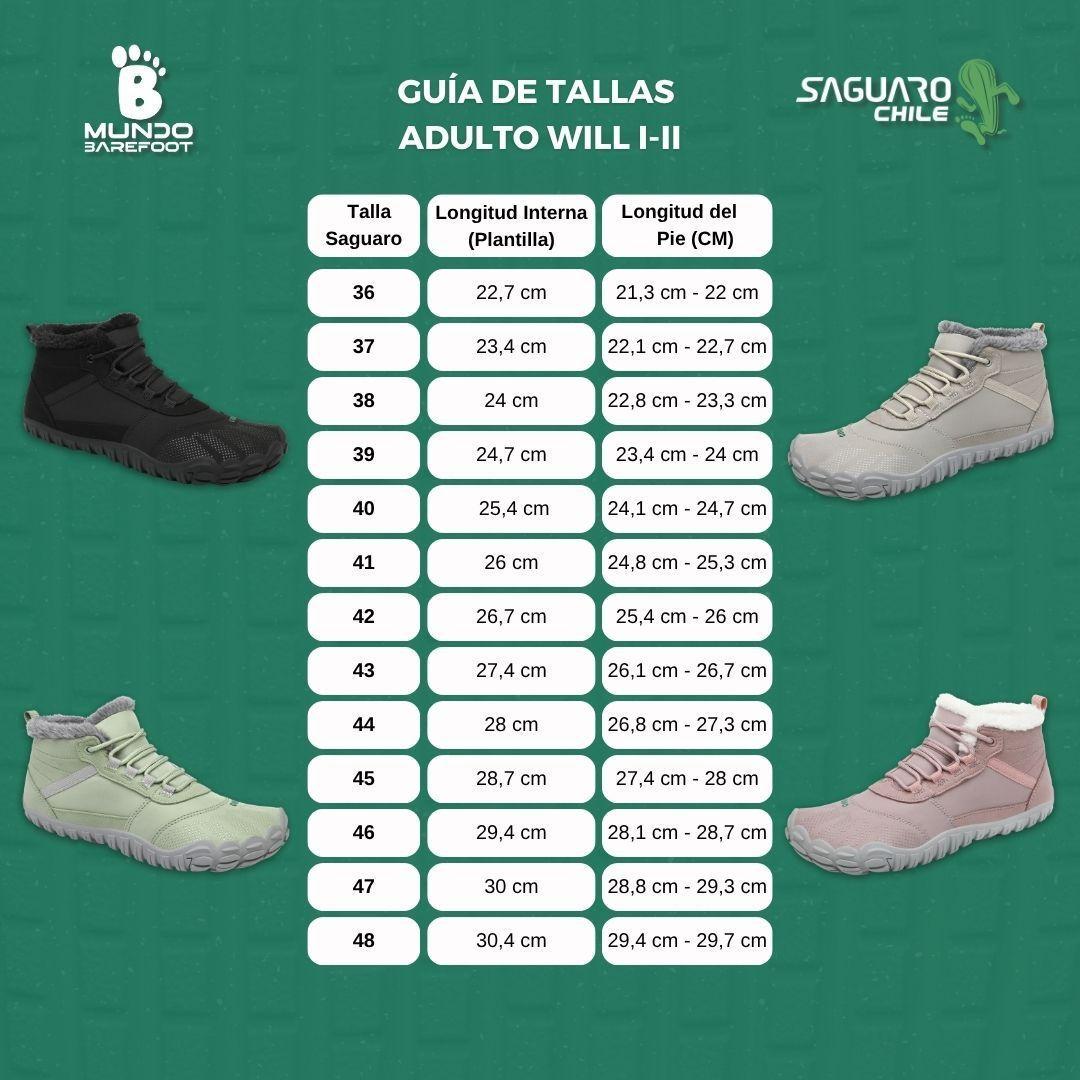 Botas Barefoot Saguaro Will Zapatillas Outdoor Hombre Mujer-4