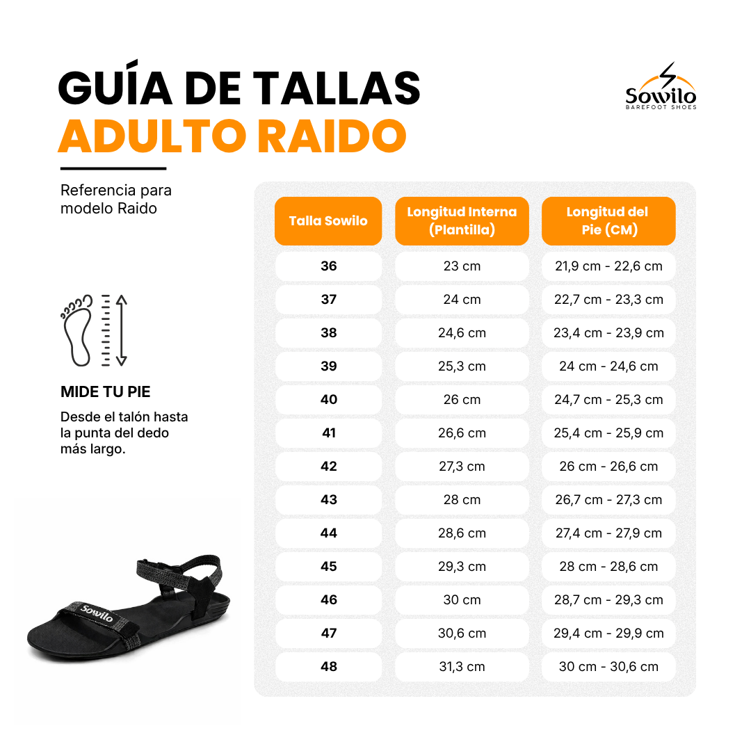Sandalias Barefoot Sowilo Raido Outdoor Hombre Mujer-4