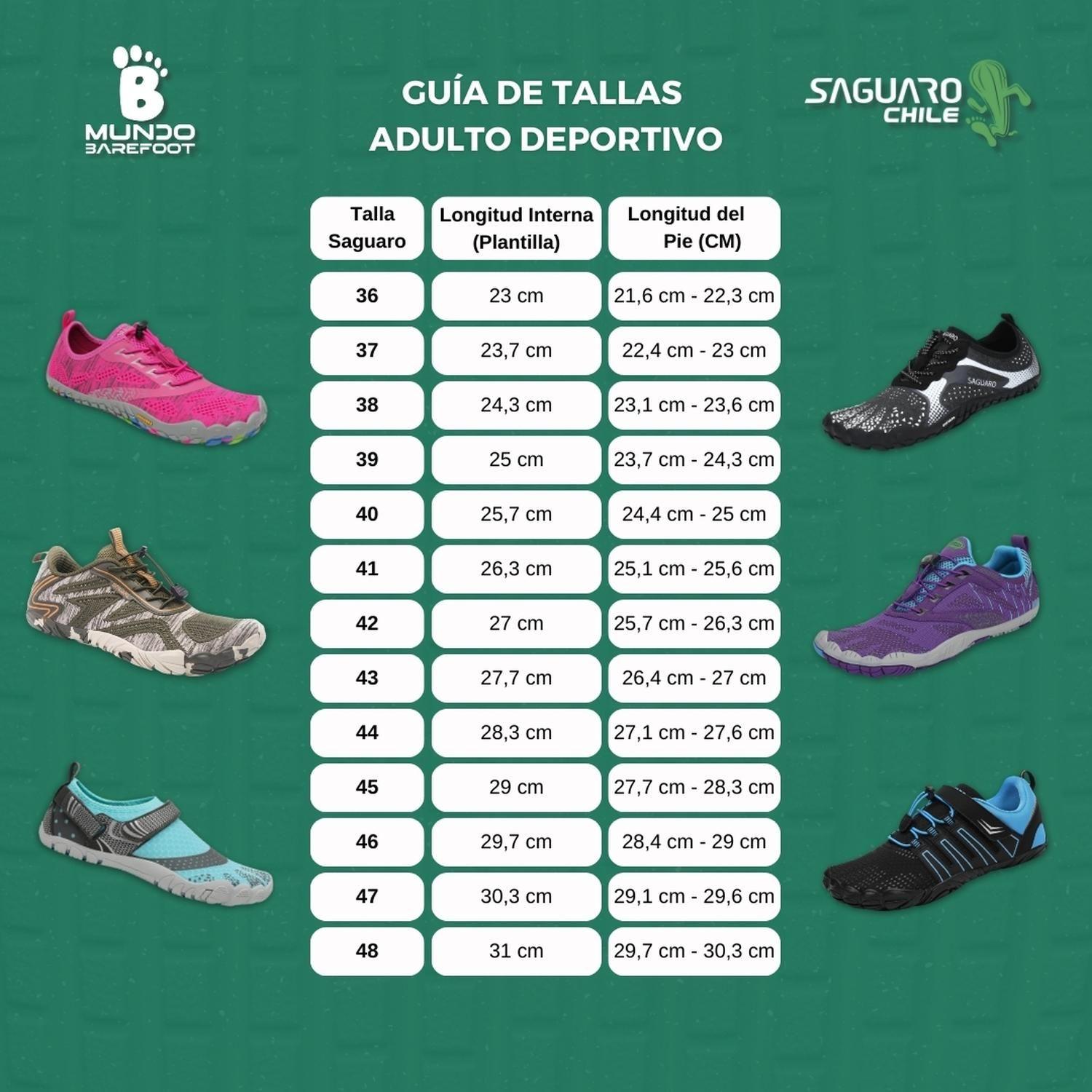 Saguaro Smart 1 Calzado Minimalista Barefoot Sport-8