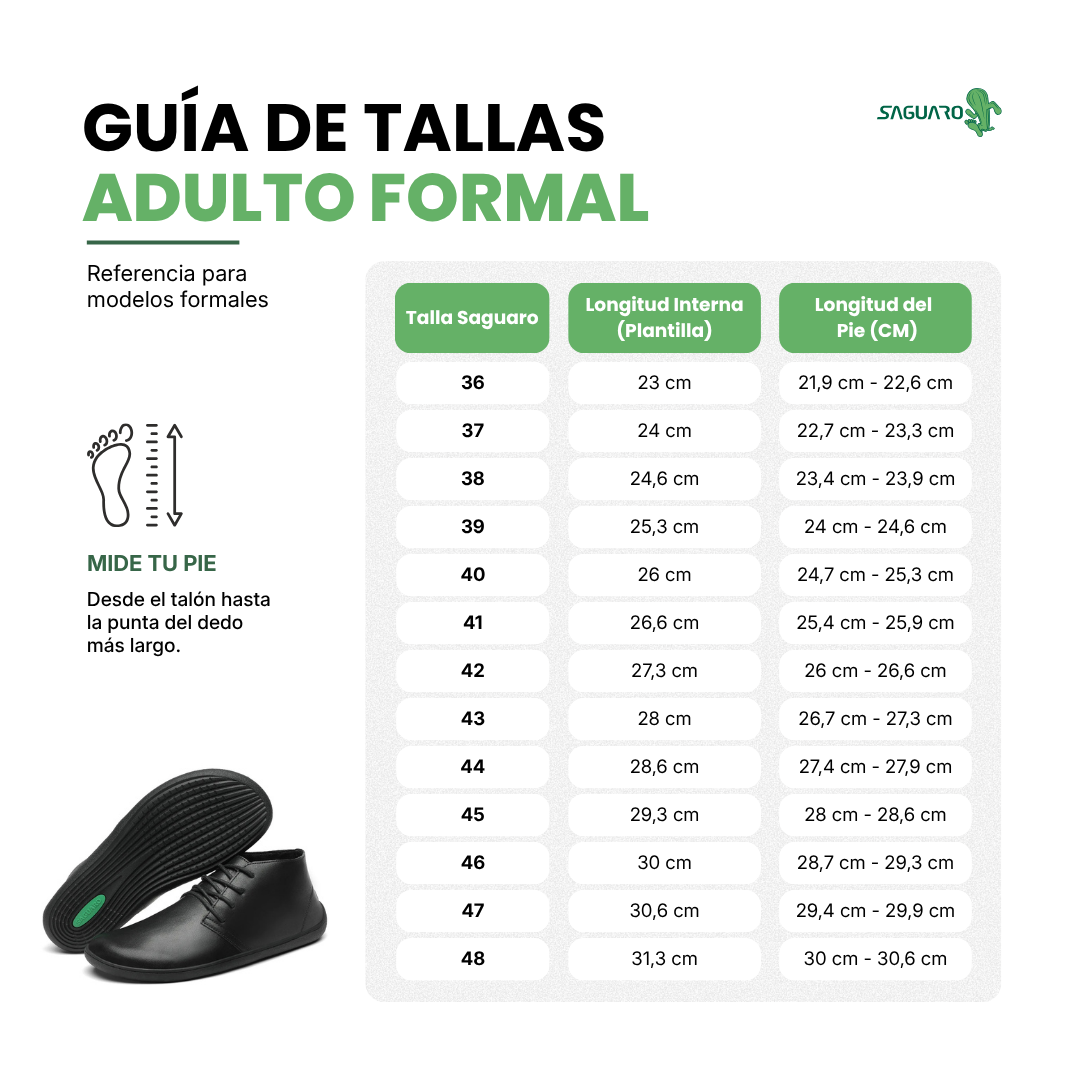 Zapatos Barefoot Saguaro Noble 1 Formales Hombre Mujer-4