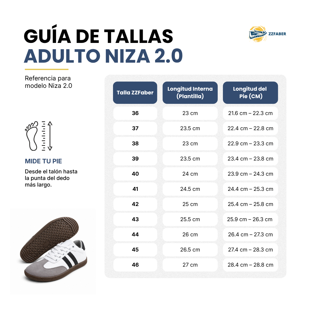 Zapatillas Barefoot Zzfaber Niza 2 0 Urbanas Hombre Mujer-1