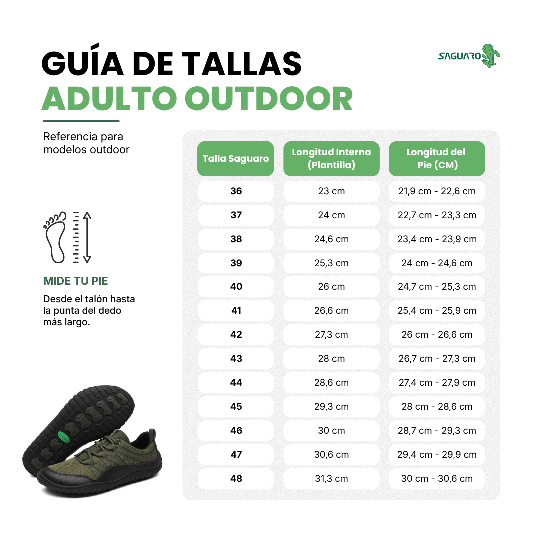 Zapatillas Barefoot Saguaro Forestep Outdoor Hombre Mujer-4