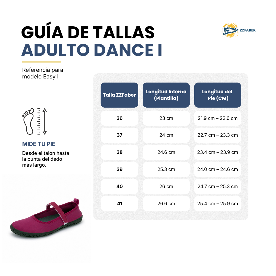 Bailarinas Barefoot ZZFaber Dance 1 Mujer Elasticas-4