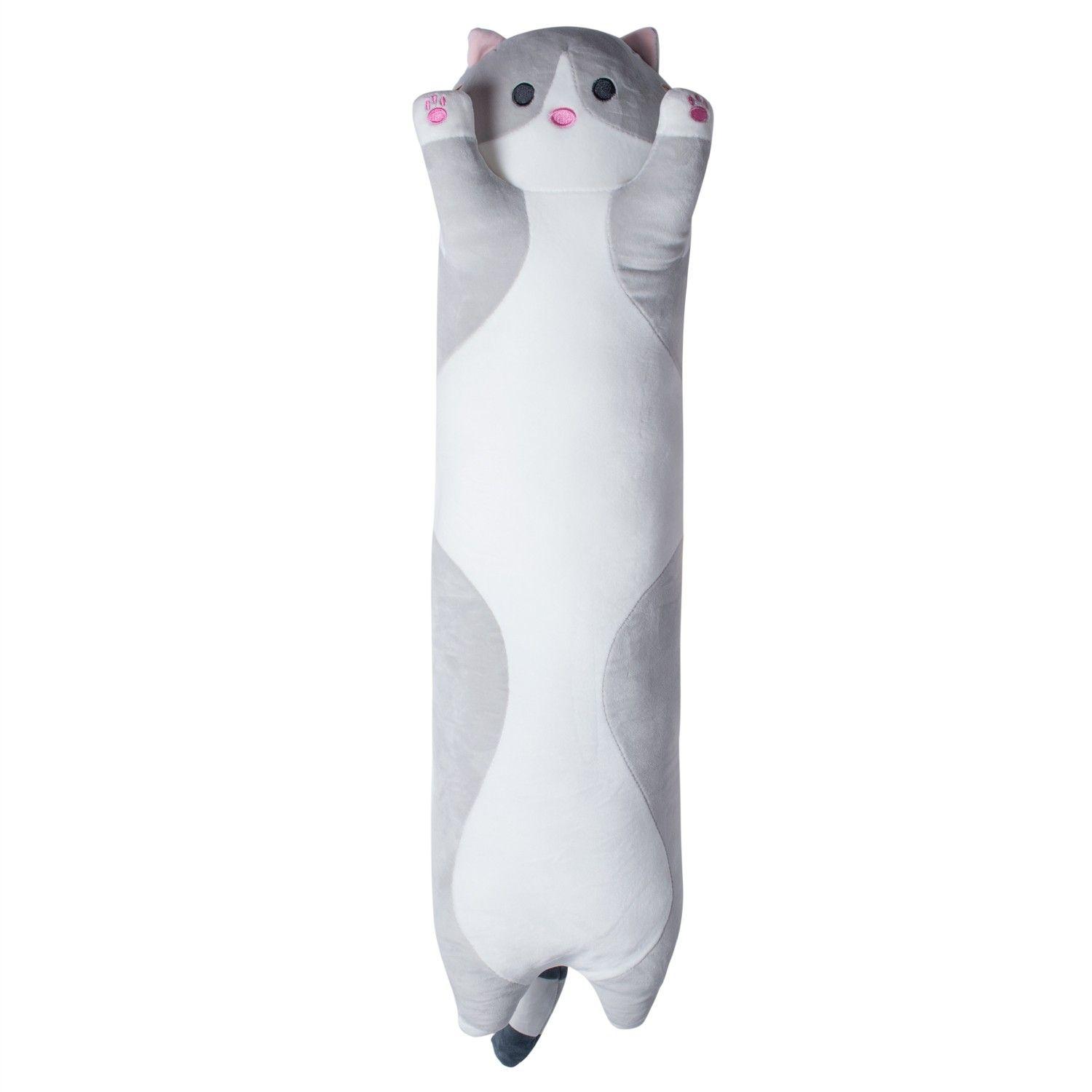 Peluche Longcat Gris Topsoc-0